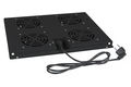 Cabeus TRAY-60-BK Модуль вентиляторный с 4-я вентиляторами для установки в напольные шкафы серии SH-05C