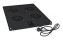 Cabeus TRAY-80-BK Модуль вентиляторный с 4-я вентиляторами для установки в напольные шкафы серии SH-05C