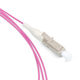 Cabeus PT-LC-50-OM4 Пигтейл LC 50/125 mm (OM4) 1.5м LSZH Cabeus PT-LC-50-OM4 Пигтейл LC 50/125 mm (OM4) 1.5м LSZH