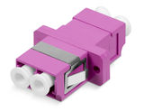 Проходной соединитель LC-LC duplex Cabeus DLC-DLC-MM-OM4