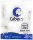 Cabeus PC-UTP-RJ45-Cat.5e-0.3m-WH Патч-корд U/UTP
