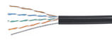 Кабель витая пара UTP Cabeus UTP-4P-Cat.5e-SOLID-ST-OUT (U/ UTP)