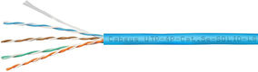 Cabeus UTP-4P-Cat.5e-SOLID-LSZH-BL Кабель витая пара UTP (U/UTP)