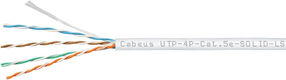 Cabeus UTP-4P-Cat.5e-SOLID-LSZH-WH Кабель витая пара UTP (U/UTP)