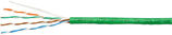 Кабель витая пара UTP Cabeus UTP-4P-Cat.5e-SOLID-LSLTx-GN (U/ UTP)