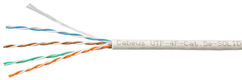 Cabeus UTP-4P-Cat.5e-SOLID-GY-LIGHT- Кабель витая пара UTP (U/UTP)