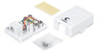 Cabeus WS-6P4C-TEL-1 Розетка телефонная RJ-12(6P4C) Cabeus WS-6P4C-TEL-1 Розетка телефонная RJ-12(6P4C)