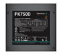 Deepcool PK750D (ATX 2.4, 750W, PWM 120mm fan, Active PFC+DC to DC, 80+ BRONZE) RET