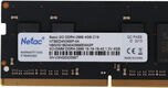 Netac Basic SO 4GB DDR4-2666 (PC4-21300) C19 19-19-19-43 1.2V Memory module Netac Basic SO 4GB DDR4-2666 (PC4-21300) C19 19-19-19-43 1.2V Memory module