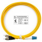 Cabeus FOP(d)-9-LC-FC-3m Шнур оптический duplex LC-FC 9/ 125 sm 3м LSZH
