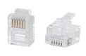 Cabeus 6P6C Телефонный коннектор RJ-12 Cabeus 6P6C Телефонный коннектор RJ-12
