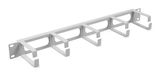 Кабельный органайзер горизонтальный 19&amp;quot; 1U Cabeus JB08-1U-GY