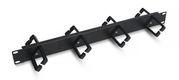 Cabeus JB08-1U-45-BK Кабельный органайзер горизонтальный 19" 1U двухсторонний