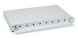 Cabeus ODF-19-8-ST Кросс бокс оптический 19" на 8 ST(FC) со сплайс-кассетой Cabeus ODF-19-8-ST Кросс бокс оптический 19" на 8 ST(FC) со сплайс-кассетой