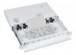 Cabeus ODF-19-8-ST Кросс бокс оптический 19" на 8 ST(FC) со сплайс-кассетой
