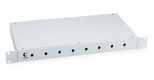 Cabeus FO-19-8ST Кросс бокс оптический 19" на 8 ST(FC) со сплайс-кассетой и КДЗС (без пигтейлов и проходных адаптеров) Cabeus FO-19-8ST Кросс бокс оптический 19" на 8 ST(FC) со сплайс-кассетой и КДЗС (без пигтейлов и проходных адаптеров)