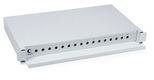 Cabeus ODF-19-16-ST Кросс бокс оптический 19" на 16 ST(FC) со сплайс-кассетой Cabeus ODF-19-16-ST Кросс бокс оптический 19" на 16 ST(FC) со сплайс-кассетой