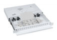 Cabeus ODF-19-16-SC Кросс бокс оптический 19" на 16 SC (LC duplex) со сплайс-кассетой