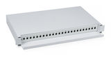 Кросс бокс оптический 19&amp;quot; на 24 ST со сплайс-кассетой Cabeus ODF-19-24-ST (FC)