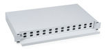 Cabeus ODF-19-24-SC Кросс бокс оптический 19" на 24 SC (LC duplex) со сплайс-кассетой Cabeus ODF-19-24-SC Кросс бокс оптический 19" на 24 SC (LC duplex) со сплайс-кассетой