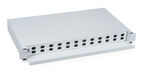 Cabeus ODF-19-24-SC Кросс бокс оптический 19" на 24 SC (LC duplex) со сплайс-кассетой
