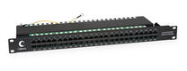 Cabeus PL-50-TEL-Dual IDC Патч-панель 19" (1U)