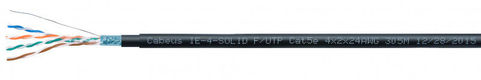 Cabeus IE-4-SOLID F/UTP Cat5e 4X2X24AWG F/UTP Cat5e 4X2X24AWG Кабель Industrial Ethernet