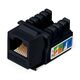 Cabeus KJ-RJ45-Cat.5e-90-BK Вставка Keystone Jack RJ-45