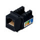 Cabeus KJ-RJ45-Cat.5e-90-BK Вставка Keystone Jack RJ-45 Cabeus KJ-RJ45-Cat.5e-90-BK Вставка Keystone Jack RJ-45