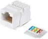 Cabeus KJ-RJ45-Cat.6-Toolless Вставка Keystone Jack RJ-45(8P8C)