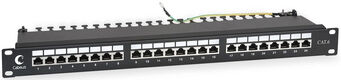 Cabeus PL-24-Cat.6-SH-Dual IDC Патч-панель 19" (1U) Cabeus PL-24-Cat.6-SH-Dual IDC Патч-панель 19" (1U)