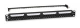 IDC Патч-панель 19&amp;quot; Cabeus PL2-24-Cat.5e-Dual (1U)