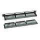 Cabeus PLHD-48-Cat.5e-Dual IDC-1U Патч-панель высокой плотности 19"