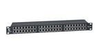 Cabeus PLHD-48-Cat.5e-SH-Dual IDC-1U IDC-1U Патч-панель высокой плотности 19" Высота (1U) Cabeus PLHD-48-Cat.5e-SH-Dual IDC-1U IDC-1U Патч-панель высокой плотности 19" Высота (1U)