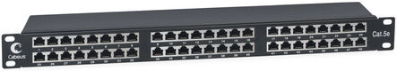 Cabeus PLHD-48-Cat.5e-SH-Dual IDC-1U IDC-1U Патч-панель высокой плотности 19" Высота (1U) Cabeus PLHD-48-Cat.5e-SH-Dual IDC-1U IDC-1U Патч-панель высокой плотности 19" Высота (1U)