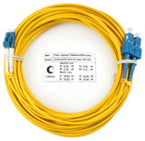 Cabeus FOP(d)-9-LC-SC-20m Шнур оптический duplex LC-SC 9/ 125 sm 20м LSZH