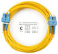 Cabeus FOP(d)-9-SC-SC-10m Шнур оптический duplex SC-SC 9/125 sm 10м LSZH