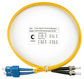 Cabeus FOP(d)-9-SC-ST-1m Шнур оптический duplex SC-ST 9/125 sm 1м LSZH