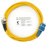 Cabeus FOP(d)-9-SC-ST-20m Шнур оптический duplex SC-ST 9/ 125 sm 20м LSZH