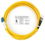 Cabeus FOP(d)-9-LC-ST-5m Шнур оптический duplex LC-ST 9/ 125 sm 5м LSZH