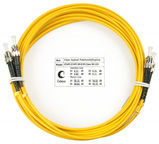 Cabeus FOP(d)-9-ST-ST-25m Шнур оптический duplex ST-ST 9/ 125 sm 25м LSZH