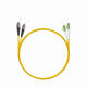 Cabeus FOP(d)-9-LC/APC-FC/UPC-5m Шнур оптический duplex LC/APC-FC/UPC 9/125 sm 5м LSZH