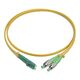 Cabeus FOP(d)-9-FC/APC-LC/APC-2m Шнур оптический duplex FC/APC-LC/APC 9/125 sm 2м LSZH
