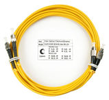 Cabeus FOP(d)-9-FC-ST-5m Шнур оптический duplex FC-ST 9/ 125 sm 5м LSZH