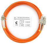 Шнур оптический duplex LC-SC 62, 5/ 125 mm 7м LSZH Cabeus FOP-62-LC-SC-7m