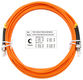 Cabeus FOP-62-ST-ST-5m Шнур оптический duplex ST-ST 62,5/125 mm 5м LSZH