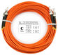 Cabeus FOP-62-ST-ST-20m Шнур оптический duplex ST-ST 62,5/125 mm 20м LSZH