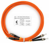 Шнур оптический duplex FC-ST 62, 5/ 125 mm 3м LSZH Cabeus FOP-62-FC-ST-3m