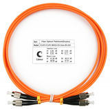Шнур оптический duplex FC-FC 62, 5/ 125 mm 1, 5м LSZH Cabeus FOP-62-FC-FC-1, 5m FOP-62-FC-FC-1,5m
