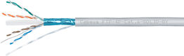 Cabeus FTP-4P-Cat.6-SOLID-GY Кабель витая пара экранированная FTP (F/UTP) Cabeus FTP-4P-Cat.6-SOLID-GY Кабель витая пара экранированная FTP (F/UTP)